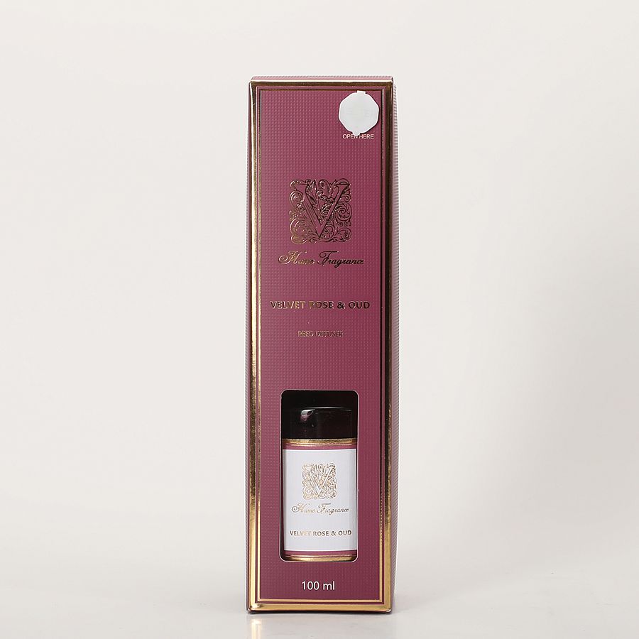 Ароматический диффузор с палочками 100 мл., Velvet Rose & Oud/Бархатная роза и уд