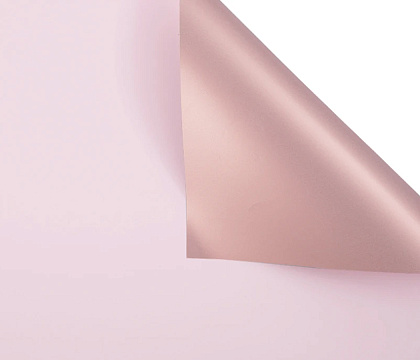 Упак. материал флористическая пленка "Ля Розе", 58 см х 10 м, розовый