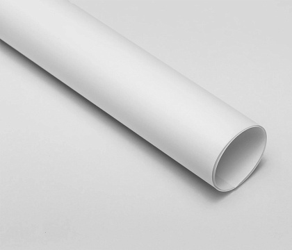 Упаковочный материал флористическая пленка "Органик", 70 мкр, 58 см х 10 м, белый