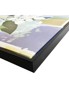 Картина "Жасмин", 30% ручная работа, рама пластиковая, 60x90