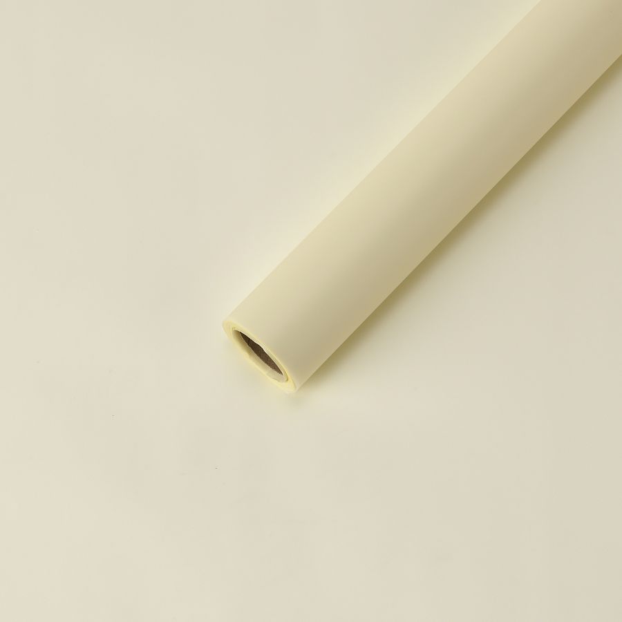Упак. материал флористическая пленка "PASTEL new", 60 см*30 м, молочный