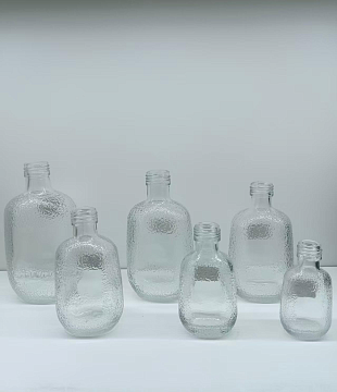 Ваза стеклянная D9,5*H17 см, 1 шт., прозрачный