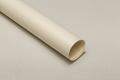 Упаковочный материал флористическая пленка "Органик", 70 мкр, 58 см х 10 м, бежевый