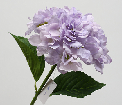 Цветок искусственный декоративный "Гортензия", H50*D22 см., сиреневый