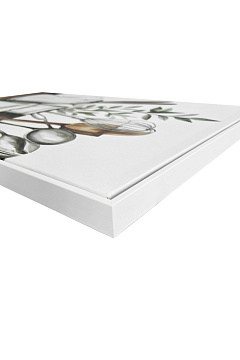 Картина "Доброе утро II", 30% ручная работа, рама пластиковая, 60x90