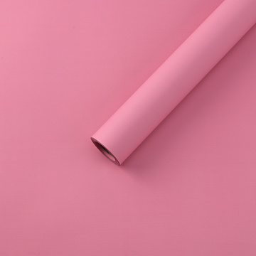 Упак. материал матовая пленка "Фаворит new" однотонная, 50 мкр, 50 см х 10 м, румяна