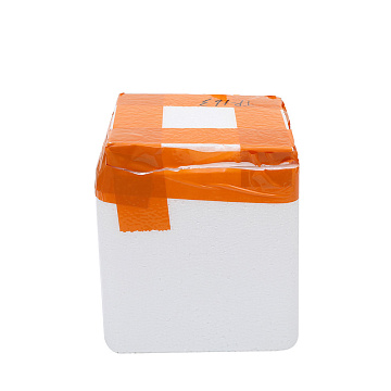 Ваза керамическая, цвет белый, 12,5*14 см