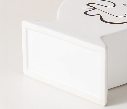 Керамическая декоративная ваза серия "Силуэт", 15,5*9*39 см