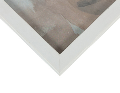 Постер "Чайки"  с глянцевым покрытием, рама пластиковая со стеклом, 50x40x2,5