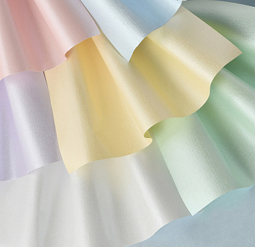 Упаковочная бумага с перламутровым отливом 53 см* 4 ярда, 120 г/м², белый