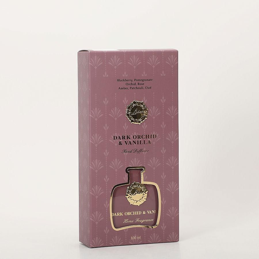 Ароматический диффузор с палочками 100 мл., Dark Orchid & Vanilla/Черная орхидея и ваниль