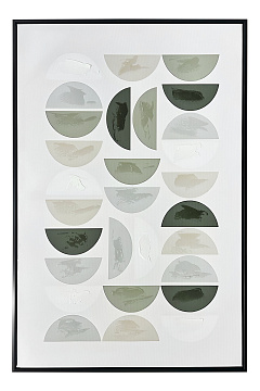 Картина "Простота форм I", 30% ручная работа, рама пластиковая, 60x90