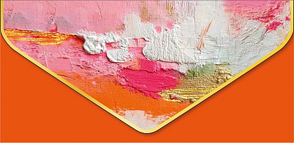 Открытка-конверт "Разноцветные краски!", размер: 9,3х19 см, в упак. 1 шт.