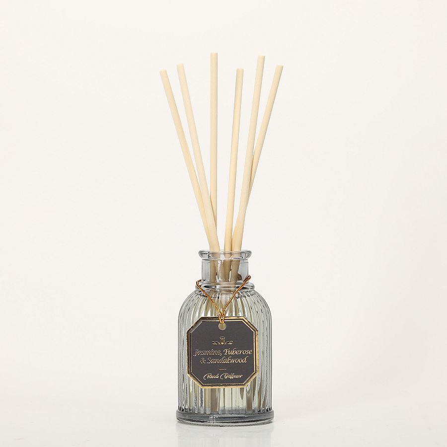 Ароматический диффузор с палочками 90 мл., Jasmine, Tuberose & Sandalwood/Жасмин, тубероза и сандаловое дерево