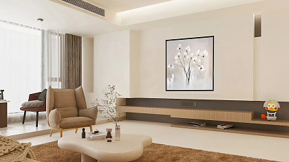 Картина "Хлопок", 80% ручная работа, рама пластиковая, 60x60