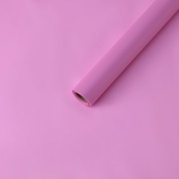 Упак. материал флористическая пленка "Vogue" 50 мкр, 60 см х 10м, ярко-розовый