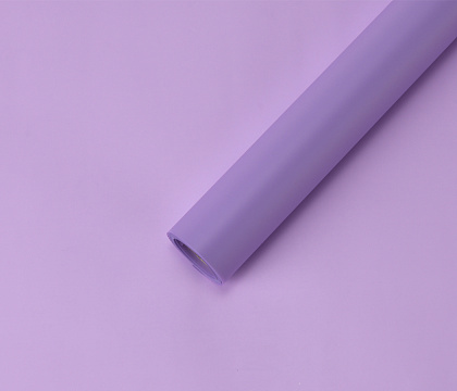 Упак. материал флористическая пленка "PASTEL new", 60 см*10 м, нежно-лиловый