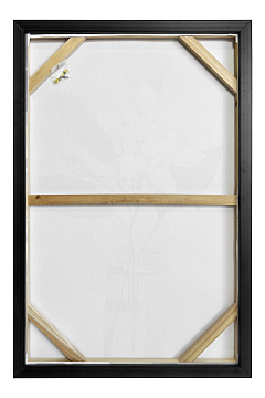 Картина "Жасмин", 30% ручная работа, рама пластиковая, 60x90