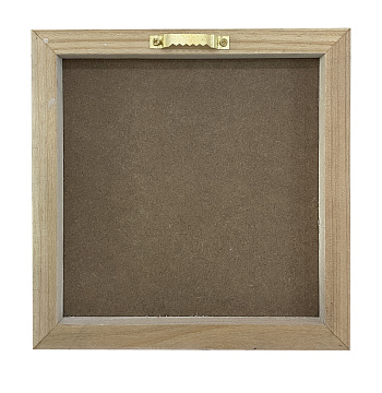 Постер "Букет", рама деревянная, 20*20*1,9