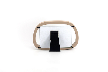 Фоторамка декоративная из МДФ серия "Рондо", цвет светло-коричневый, со стеклом, 18x13 см