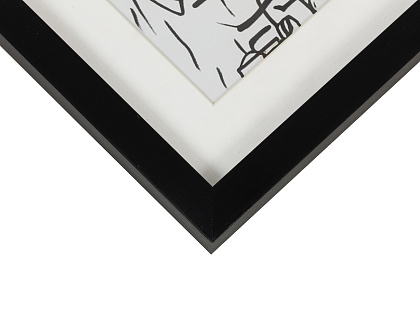 Картина "Париж", рама пластиковая со стеклом, 50x40x2,5