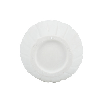 Ваза керамическая, цвет белый, 12*21 см