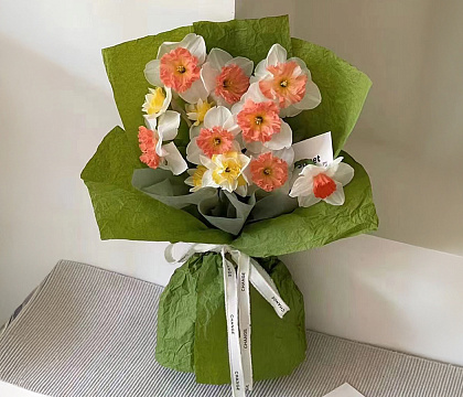 Упаковочная бумага 56 см*56 см, 5листов/упак, 80 г/м², белый