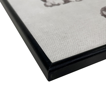 Постер "Тигр I", рама деревянная, 25*38*1,5