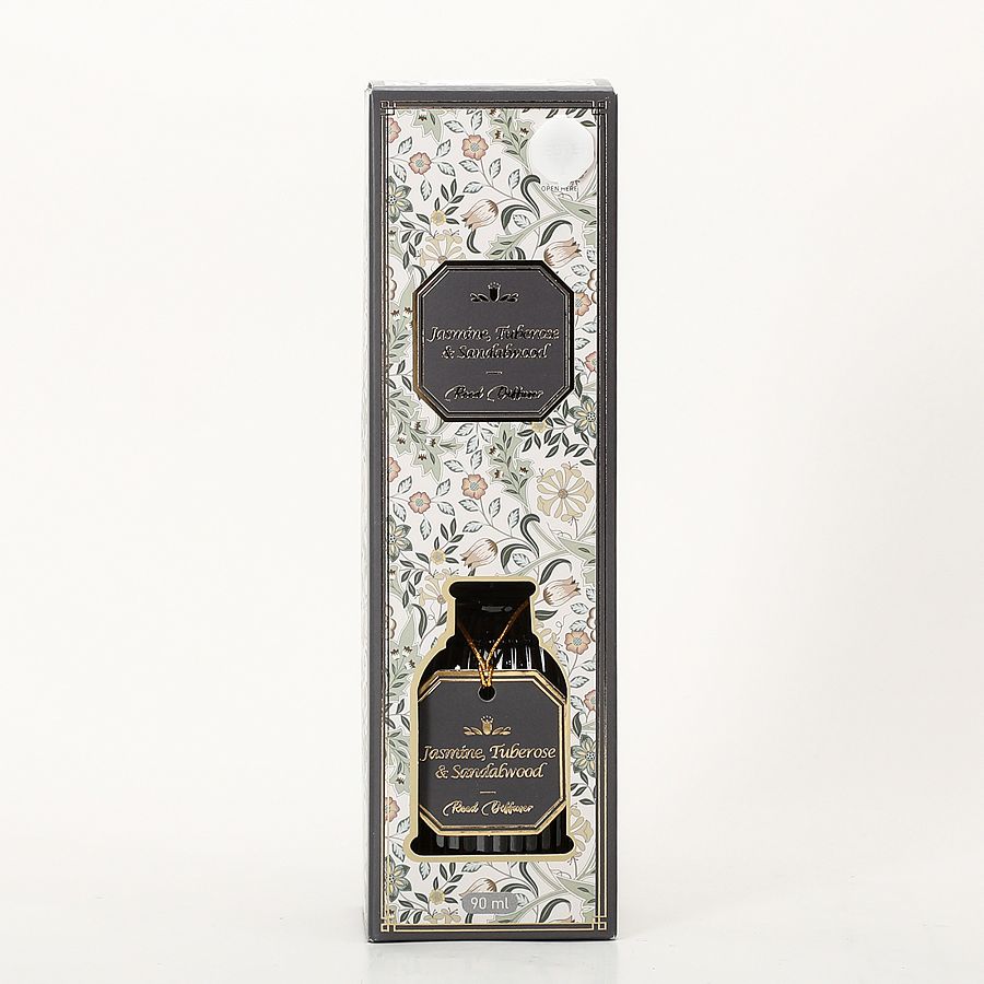 Ароматический диффузор с палочками 90 мл., Jasmine, Tuberose & Sandalwood/Жасмин, тубероза и сандаловое дерево