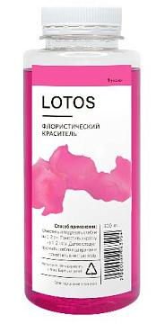 Краска для окрашивания живых цветов Lotos, 300мл, цвет фуксия.