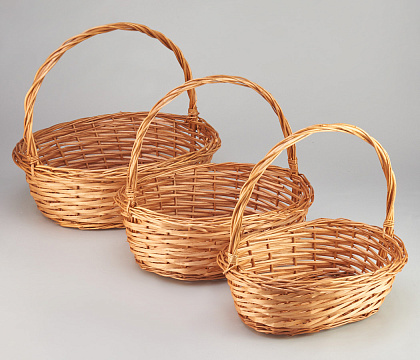Н-р корзин (ива),  47*37 H16 HH43 b38*28, 41*32 H14 HH37 b33*23, 35*26 H12 HH33, 3 шт., натуральный