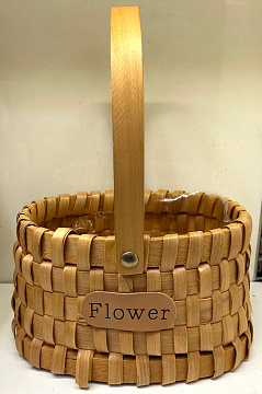 Корзина плетеная (секвойя): 22*12*28, 1 шт.