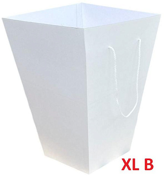 Коробка для цветов 270*406*600 XL В, белая 10шт/уп.