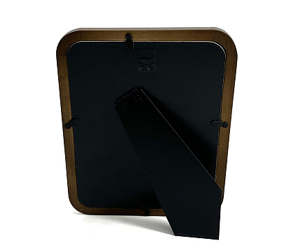 Фоторамка декоративная из дерева, серия "Арронди", цвет венге, со стеклом, 13x18 см