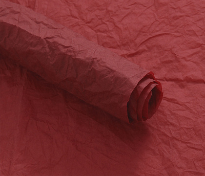 Упаковочная бумага 56 см*56 см, 5листов/упак, 80 г/м², красный