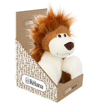 Игрушка мягконабивная ТМ "Relana" Лев, 25 см, в/к 27*17*17 см