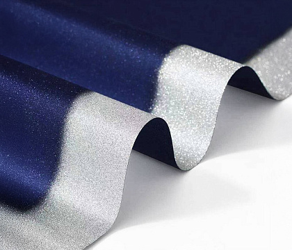 Упак. материал флористическая пленка "Люрекс", 120 мкр, 57 см х 57 см, 10 листов/упак., белый