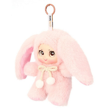 Игрушка мягконабивная ТМ "Relana" Сказочный персонаж розовый зайчик Мия, 15 см