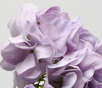 Цветок искусственный декоративный "Гортензия", H60*D24 см., сиреневый