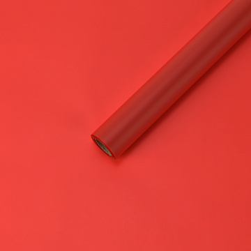 Упак. материал флористическая пленка "PASTEL new", 60 см*10 м, красный
