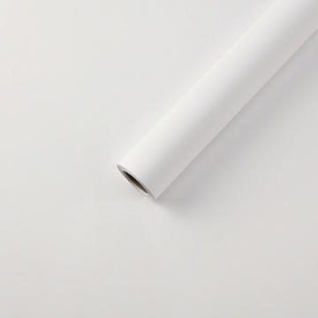 Упак. материал матовая пленка "Фаворит new" однотонная, 50 мкр, 50 см х 10 м, белый