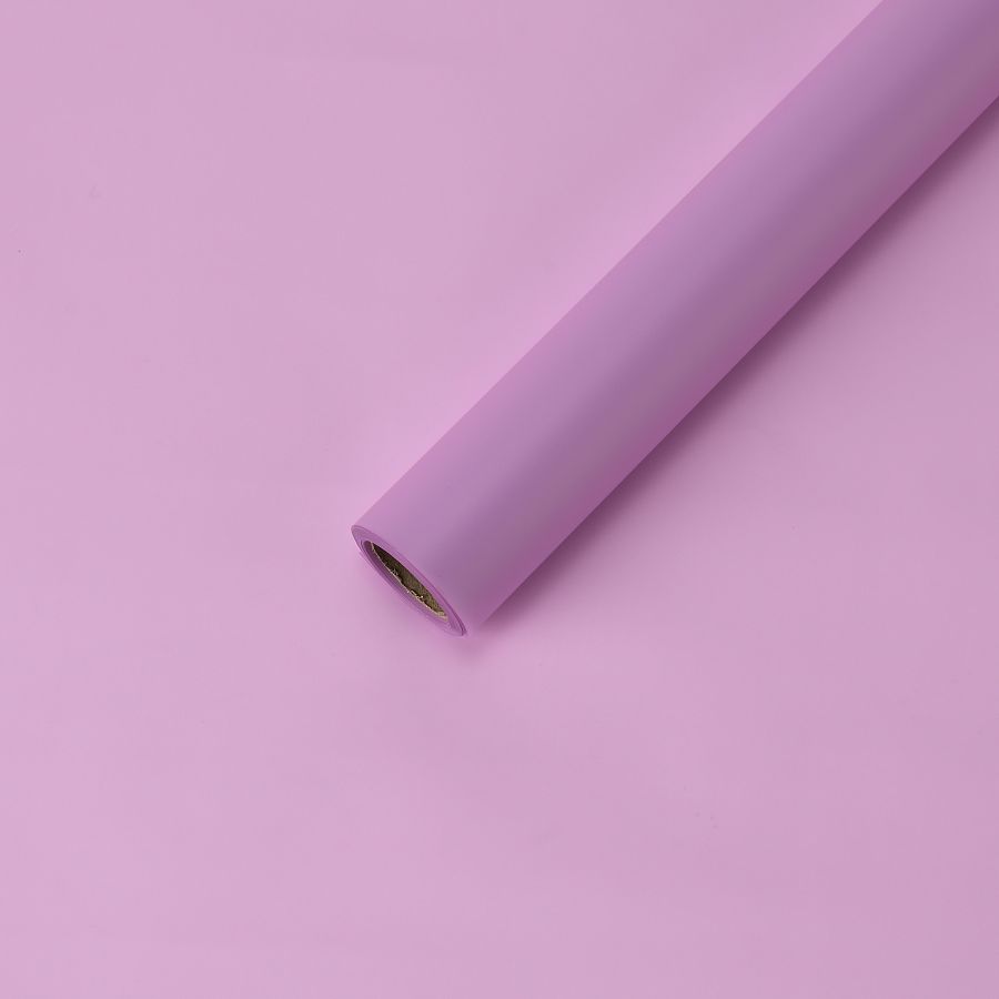 Упак. материал флористическая пленка "PASTEL new", 60 см*30 м, сиреневый