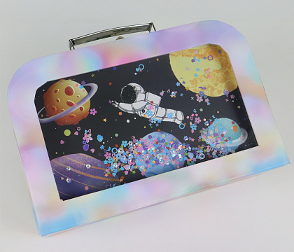 Коробка-сундук "В глубинах космоса" 26,2×17,5×8,4H см, 1 шт.