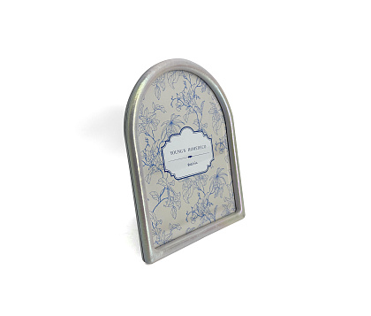 Фоторамка декоративная из МДФ с мягкой отделкой, со стеклом, 20x25 см