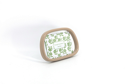 Фоторамка декоративная из МДФ серия "Рондо", цвет светло-коричневый, со стеклом, 18x13 см