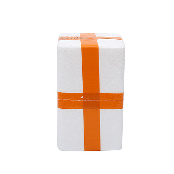 Ваза керамическая, хромированная, цвет золото, 12,5*17,5 см