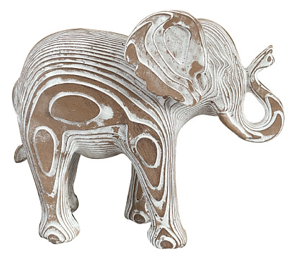 Статуэтка декоративная "Слон", полирезина,16*7*13,5 см