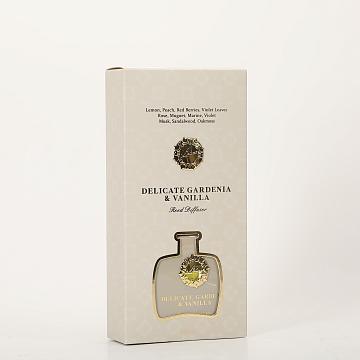Ароматический диффузор с палочками 100 мл., Delicate Gardenia & Vanilla/Нежная гардения и ваниль