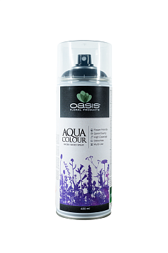  Спрей-краска Oasis Aqua Color на водной основе, 400 мл, черный, арт. 30-06019