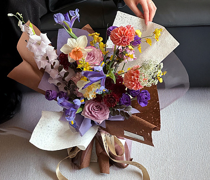 Упаковочная бумага 50 см*56 см, 5листов/упак, 90 г/м², белый